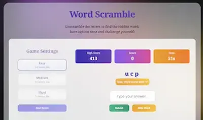Word Scramble
